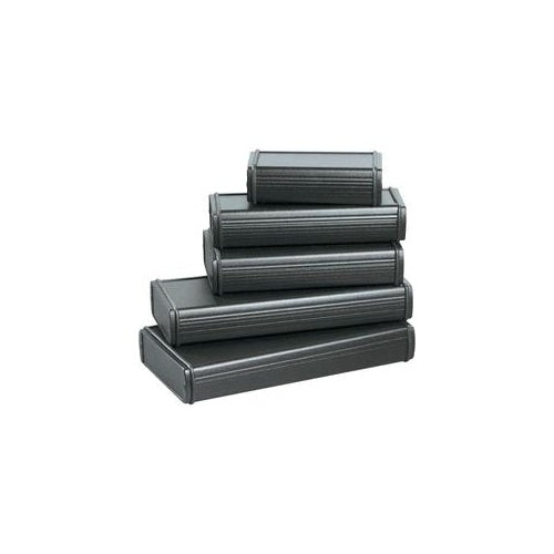 Bopla Universal-Gehäuse 100 x 196 x 82 Aluminium Schwarz ABPH 1680-100 1 St. (84686100.H) afbeelding 1