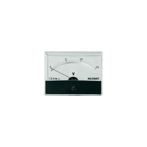 Voltcraft AM-86X65/15V/DC Einbau-Messgerät AM-86X65/15V/DC 15 V Drehspule (AM-86X65/15V/DC) - 4016138782851 - image 1