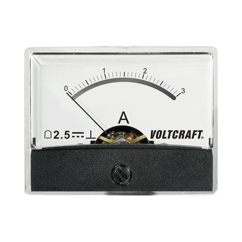 Voltcraft AM-60X46/3A/DC Einbau-Messgerät AM-60X46/3A/DC 3 A Drehspule (AM-60X46/3A/DC) - 4016138785920 - image 1
