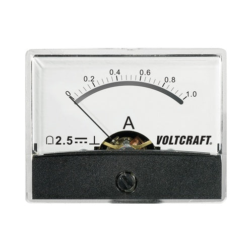 Voltcraft AM-60X46/1A/DC Einbau-Messgerät AM-60X46/1A/DC 1 A Drehspule (AM-60X46/1A/DC) afbeelding 1