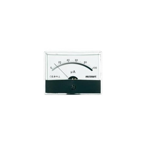 Voltcraft AM-86X65/100µA Einbau-Messgerät AM-86X65/100µA/DC 100 µA Drehspule (AM-86X65/100&micro,A) afbeelding 1