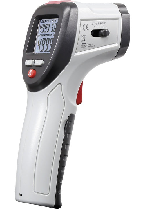 Voltcraft IRF 260-10S Infrarot-Temperatur Lecksucher, IR-Thermometer, Optik 10:1, Messbereich -50 bi (IRF 260-10S) afbeelding 1