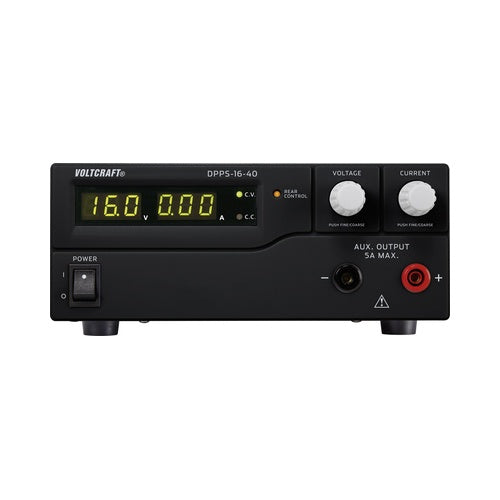 VOLTCRAFT Labornetzgerät, einstellbar DPPS-16-40 1 - 16 V/DC 0 - 40 A 640 W USB programmierbar Anzahl Ausgänge 1 x (DPPS-16-40) afbeelding 1