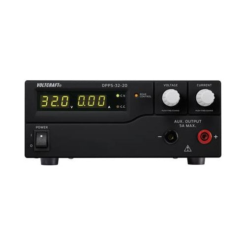VOLTCRAFT Labornetzgerät, einstellbar DPPS-32-20 1 - 32 V/DC 0 - 20 A 640 W USB programmierbar Anzahl Ausgänge 1 x (DPPS-32-20) afbeelding 1
