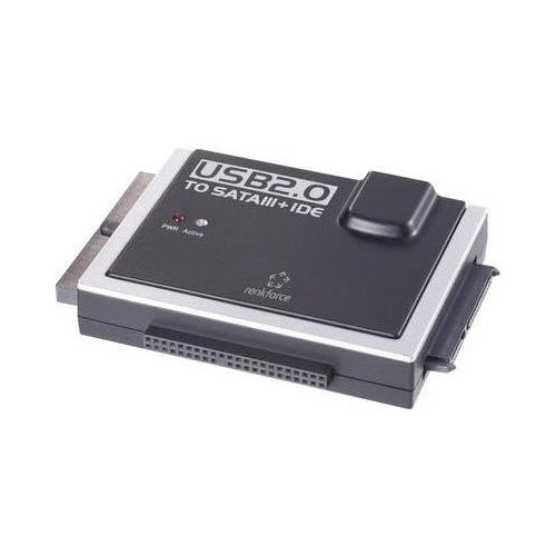 Renkforce USB 2.0 zu IDE+SATA Konverter (1277995) afbeelding 1