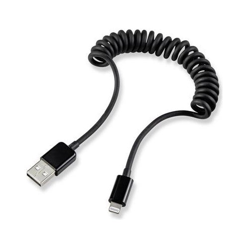 Renkforce Apple iPad/iPhone/iPod Anschlusskabel [1x USB 2.0 Stecker A - 1x Apple Lightning-Stecker] 0.95 m black (RF4087422) afbeelding 1