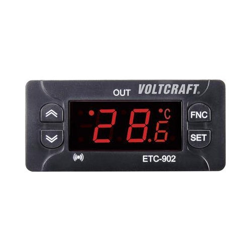 VOLTCRAFT Temperaturregler ETC-902 NTC, PTC -30 bis 50 °C Relais 10 A (L x B x H) 58 x 77 x 34.5 mm (ETC-902) - 4016139004785 - image 1
