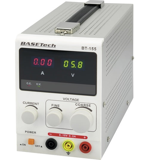 Basetech BT-155 Labornetzgerät, einstellbar 0 - 15 V/DC 0 - 5 A 75 W Anzahl Ausgänge 1 x afbeelding 1