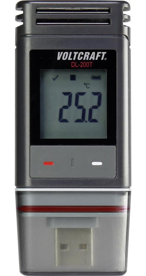 VOLTCRAFT Temperatur-Datenlogger DL-200T Messgröße Temperatur -30 bis +60 °C PDF Funktion (DL-200T) afbeelding 1