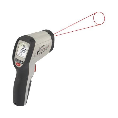 VOLTCRAFT IR 800-20C Infrarot-Thermometer Optik 20:1 -40 bis 800 °C Pyrometer (VC-8013705) afbeelding 1