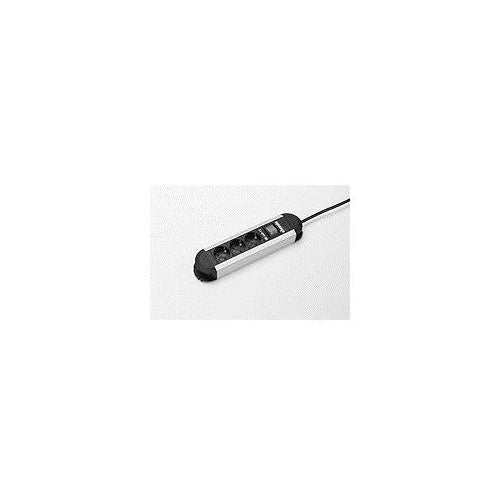 BACHMANN Steckdosenleiste PRIMO CLASSIC ALU, 3-fach mit (330.070) afbeelding 1