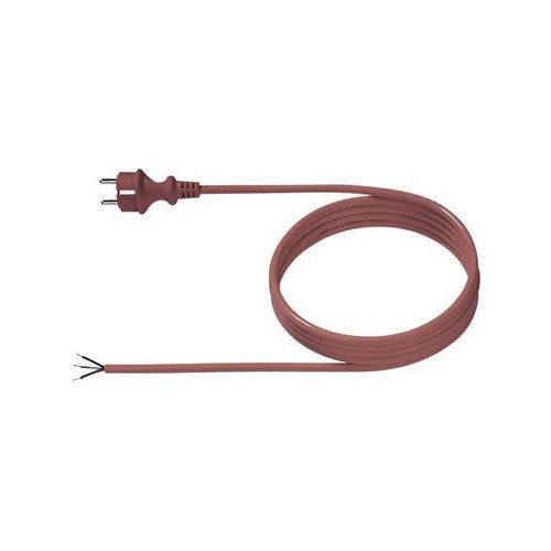 Bachmann - Stromkabel - CEE 7/7 (S) bis ohne Stecker 30 mm abisoliert 16 A - 5,0m - geformt - orange (328.876) afbeelding 1