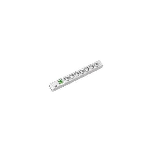 Bachmann Power Distribution Unit Aluminium - Verlängerungsschnur (Rack - einbaufähig) 7 Ausgangsstecker - 1U - 48,3 cm (19") - 2,0m - Deutschland (333.000) afbeelding 1