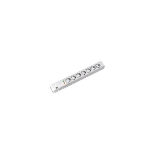 Bachmann - Verlängerungsschnur (Rack - einbaufähig) 7 Ausgangsstecker - 1U - 48,3 cm (19") - 2,0m - Deutschland (333.004) afbeelding 1