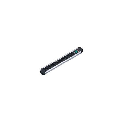BACHMANN Steckdosenleiste PRIMO CLASSIC ALU, 9-fach ohne (331.011) afbeelding 1
