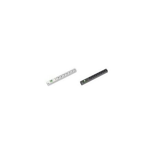 Bachmann - Verlängerungsschnur (Rack - einbaufähig) - 7 Ausgangsstecker - 1U - 48,3 cm (19") (333.405) afbeelding 1