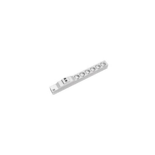 Bachmann - Verlängerungsschnur (Rack - einbaufähig) - 6 Ausgangsstecker - 1U - 48,3 cm (19") - Deutschland (333.411) afbeelding 1