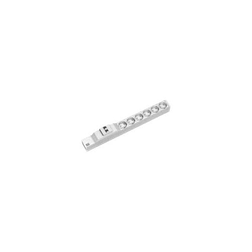 Bachmann - Verlängerungsschnur (Rack - einbaufähig) - 6 Ausgangsstecker - 1U - 48,3 cm (19") - Deutschland (333.412) afbeelding 1