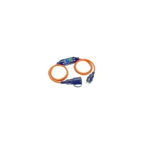 Bachmann HO7BQ-F3G - Spannungsversorgungs-Verlängerungskabel - 3,0m - black, orange - mit Bachmann PRCD safety switch (341.880) afbeelding 1