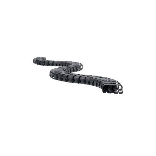 Bachmann KABELSCHLANGE Classic - Flexible Kabelleitung - 1,0m - Schwarz (930.030) afbeelding 1