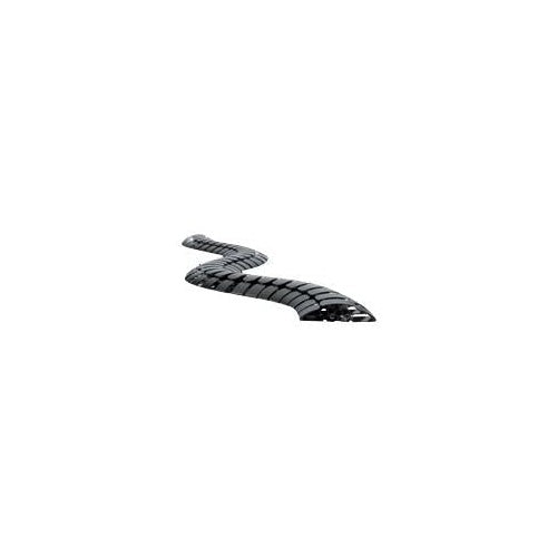 Bachmann KABELSCHLANGE Pro - Flexible Kabelleitung - 1 m - Schwarz afbeelding 1