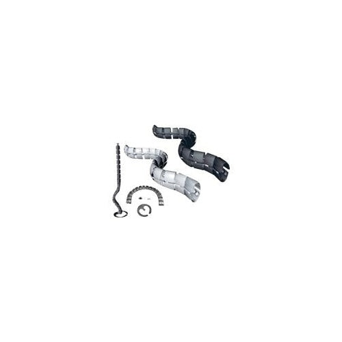 Kabelschlange Premium schwarz RAL9005 (930.049) afbeelding 1