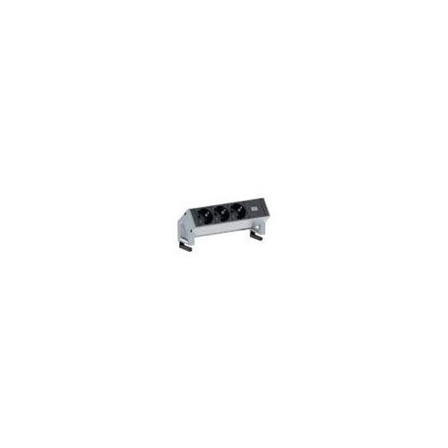 Bachmann DESK 2 - Steckdosenleiste - Eingabe, Eingang GST18 - Ausgangsanschlüsse: 3 - 1,5m Schnur - Deutschland - weiß, RAL 9010 (902.300) afbeelding 1