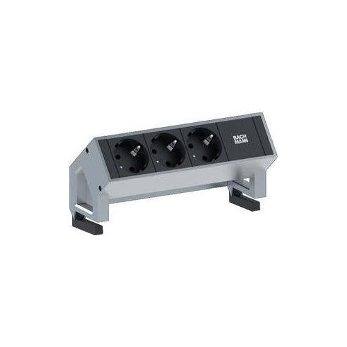 Bachmann DESK 2 - Verlängerungsschnur - 3 Ausgangsstecker - 20 cm (902.4048) afbeelding 1