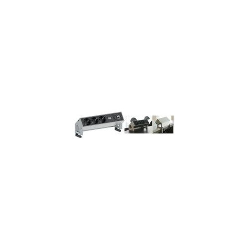 Bachmann DESK 2 - Verlängerungsschnur - 3 Ausgangsstecker - Deutschland (902.501) afbeelding 1