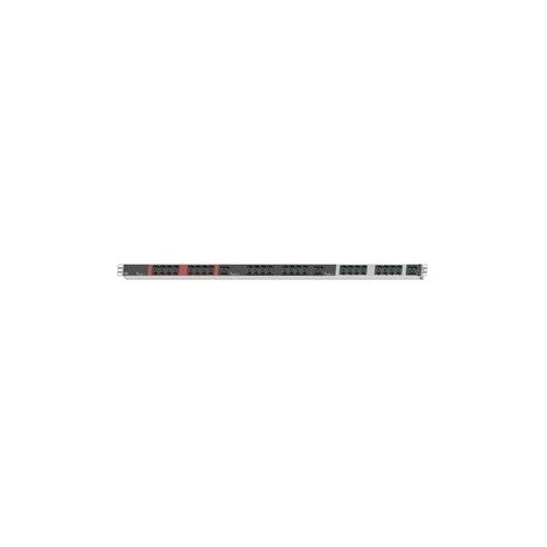 Bachmann IT PDU Basic - Verlängerungsschnur (Rack - einbaufähig) - Wechselstrom 400 V - Ausgangsbuchsen: 27 - 1U - 3 m (800.1656) afbeelding 1