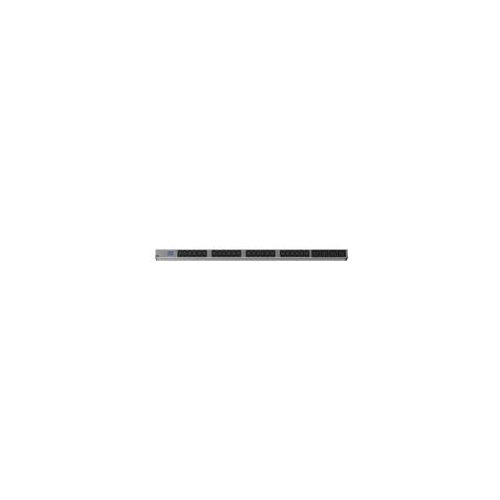 Bachmann BlueNet BN0500 - Verlängerungsschnur (Rack - einbaufähig) - Wechselstrom 230 V - Ausgangsbuchsen: 28 - 1U - 2,0m - Schwarz (800.2135) afbeelding 1