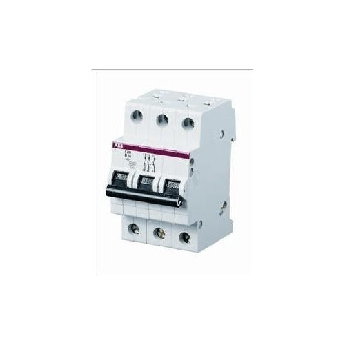 ABB Sicherungsautomat 6A S203-B6 pro M comp. 3pol.6kA f.Leitungssch. S203-B6 (2CDS253001R0065) afbeelding 1