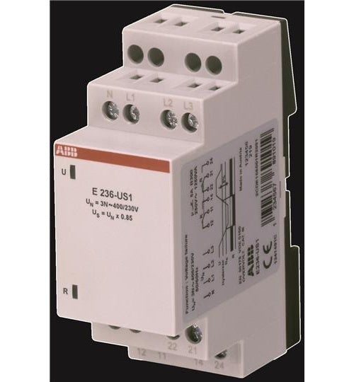 ABB Unterspannungsrelais E236-US1 Unterspannungsrelais E236-US1 (2CDE165000R2001) afbeelding 1