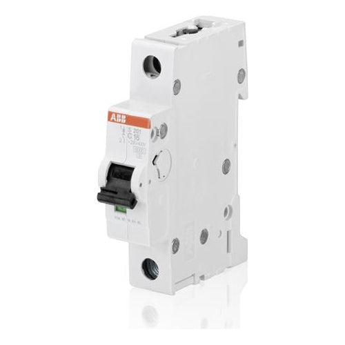 ABB Sicherungsautomat 4A S201-C4 pro M comp. 1pol.6kA f.Leitungssch. S201-C4 (2CDS251001R0044) afbeelding 1