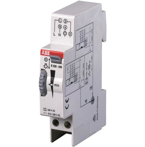 ABB Treppenlicht-Zeitschalter E232-230 E232-230 (2CDE110000R0501) afbeelding 1