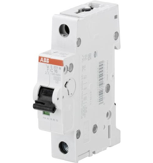 ABB Sicherungsautomat C6A S201M-C6 pro M comp. 10kA 1-polig C-Charakt. S201M-C6 (2CDS271001R0064) afbeelding 1