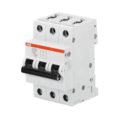 ABB S203M-C16 Stromunterbrecher Miniatur-Leistungsschalter C-Typ 3 3 Modul(e) (2CDS273001R0164) afbeelding 1