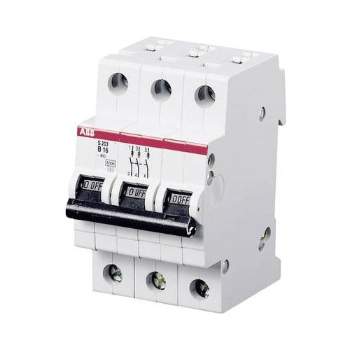 ABB Leitungsschutzschalter 3polig 20 A 2CDS253001R0205 (2CDS253001R0205) afbeelding 1