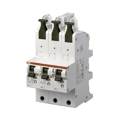 ABB S751/3-E35 - 230/400 - 50/60 Hz - 35 A - 81 mm - 116 mm - 151,3 mm (2CDS781001R4352) afbeelding 1