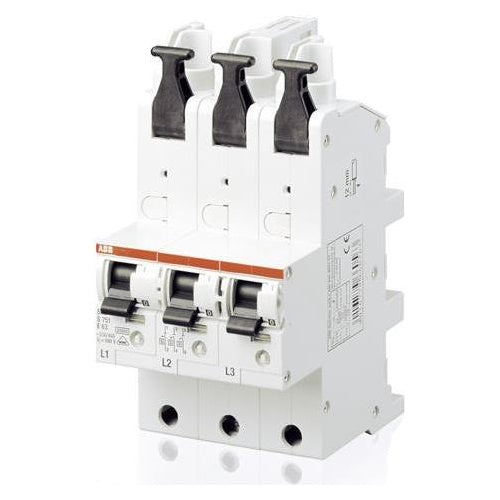 ABB S751/3-E25 - 25 A - 81 mm - 116 mm - 151,3 mm - 1,17 kg - -25 - 55 °C (2CDS781001R4252) afbeelding 1