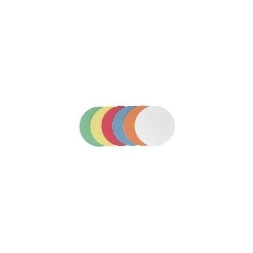 FRANKEN Moderationskarte, Kreis, Durchm.: 195 mm, weiß 100% Altpapier, 130 g/qm (UMZ 20 09) - 4016946056014 - image 1