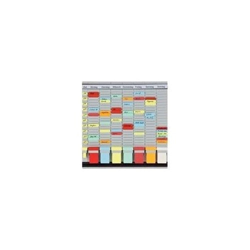 Franken T-Kartentafel 47.3x49cm OfficePlaner 7 Module 20 Schlitzen (PV1020) afbeelding 1