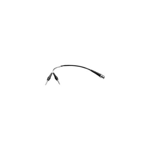 Telegärtner L00010A1844 0.5m BNC 2xBanana Schwarz Koaxialkabel (L00010A1844) afbeelding 1