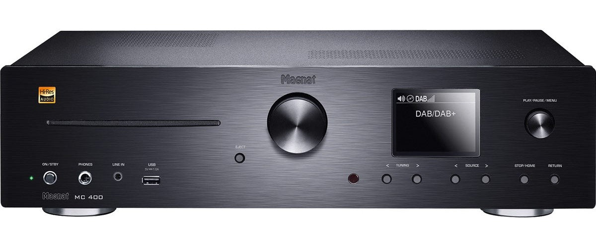 Magnat MC 400 - Network Player 40 W  2.0 ch. stereo  black afbeelding 1