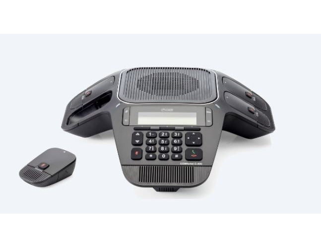 Auerswald COMfortel C-400 Prof. IP-Konferenz-Telefon schwarz (90076) afbeelding 1