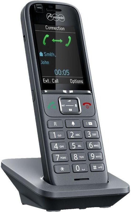 Auerswald COMfortel M-710 - Schnurloses Erweiterungshandgerät - DECT\GAP - Dark Titanium afbeelding 1