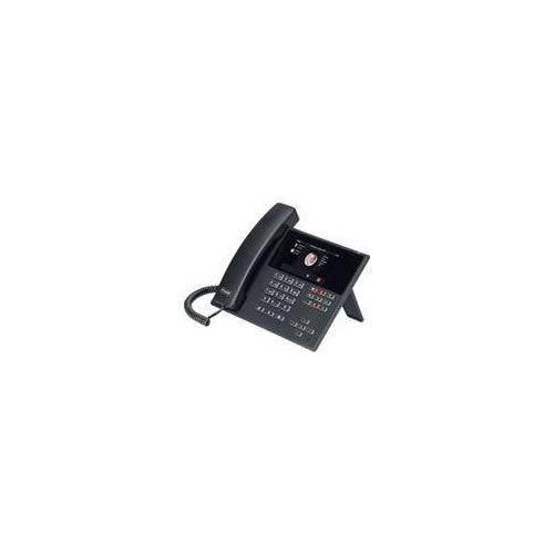 Auerswald COMfortel D-400 - VoIP-Telefon mit Rufnummernanzeige/Anklopffunktion - SIP, RTP, SRTP, SIPS - 6 Leitungen - Schwarz afbeelding 1