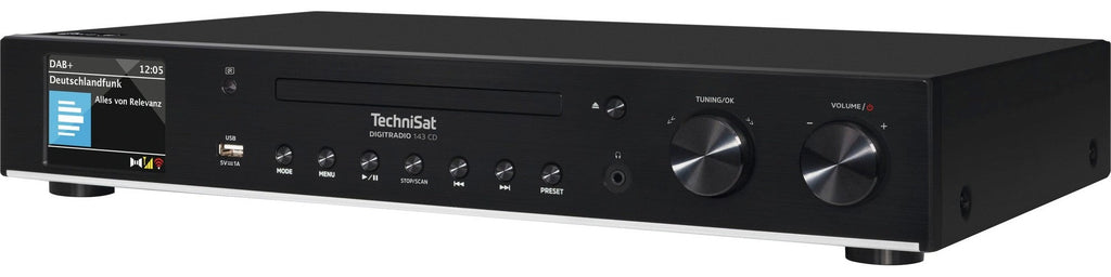 TechniSat DigitRadio 143 CD - Audiosystem - Schwarz (0000/3989) afbeelding 2
