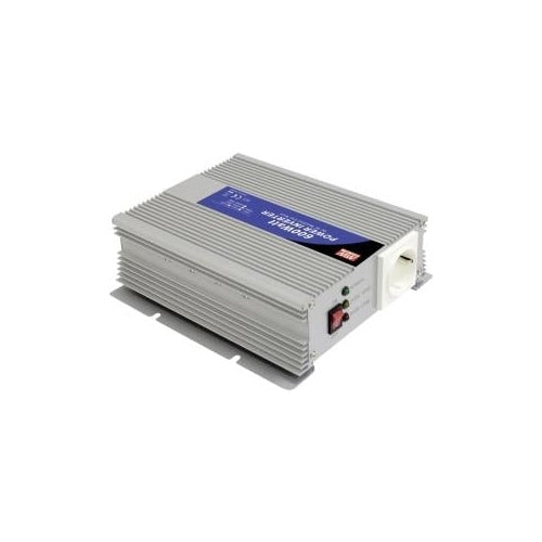 Mean Well Wechselrichter A302-600-F3 600 W 24 V/DC 21 - 30 V/DC Schraubklemmen Schutzkontakt-Steckdose (A302-600-F3) afbeelding 1