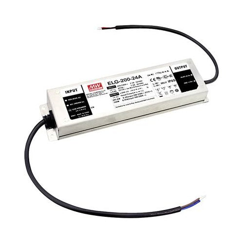 ELG-200-24DA-3Y LED-Trafo LED-Treiber Konstantspannung Konstantstrom 201.6 W 8.4 A (ELG-200-24DA-3Y) afbeelding 1